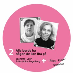 VÄRLDENS BÄSTA SKOLA - Alla borde ha någon de kan lita på