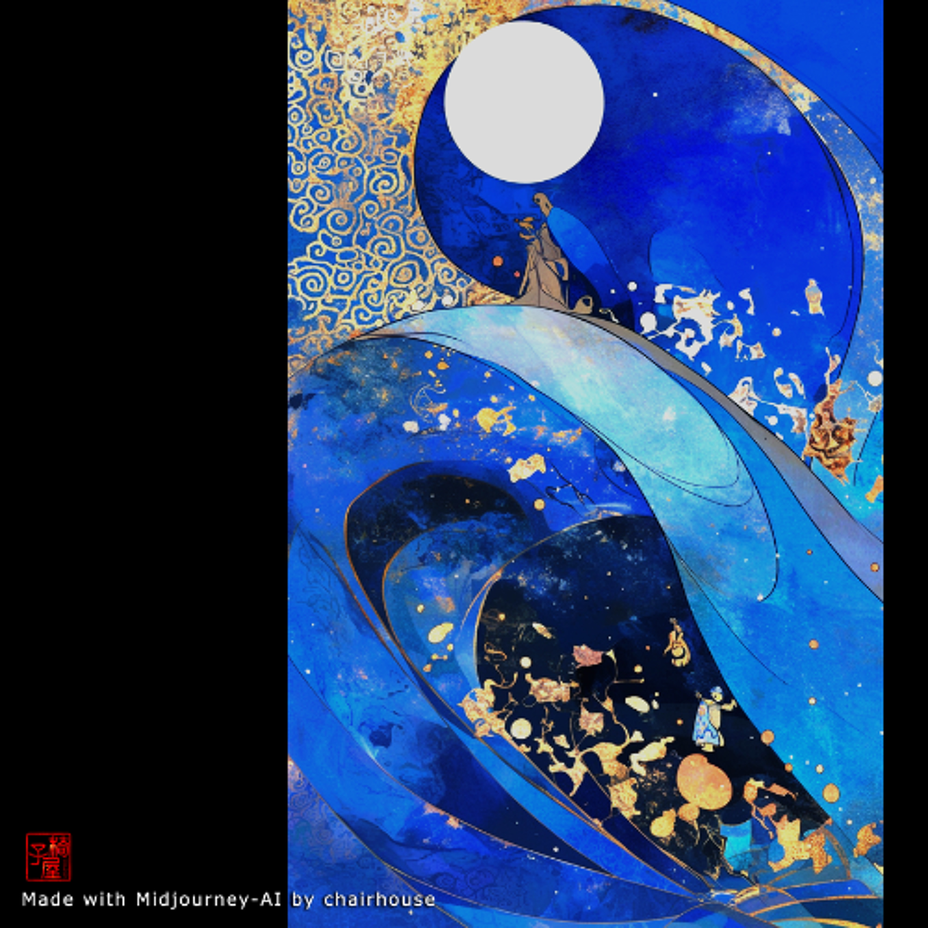 for him who hears love sing and never cease - #4197 (92R53 pc 339 left) by chair house 250611