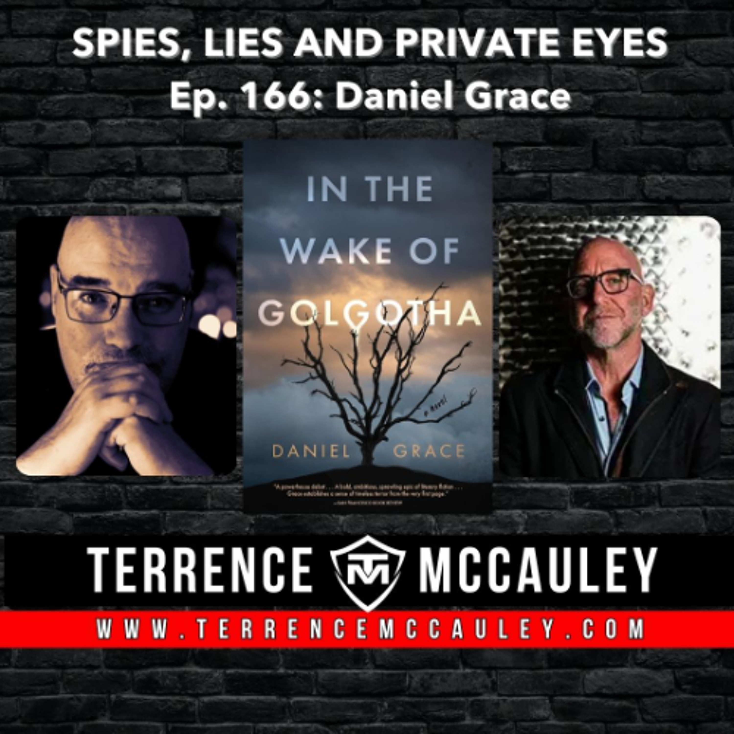 Daniel Grace on his epic, literary thriller IN THE WAKE OF GOLGOTHA episode artwork