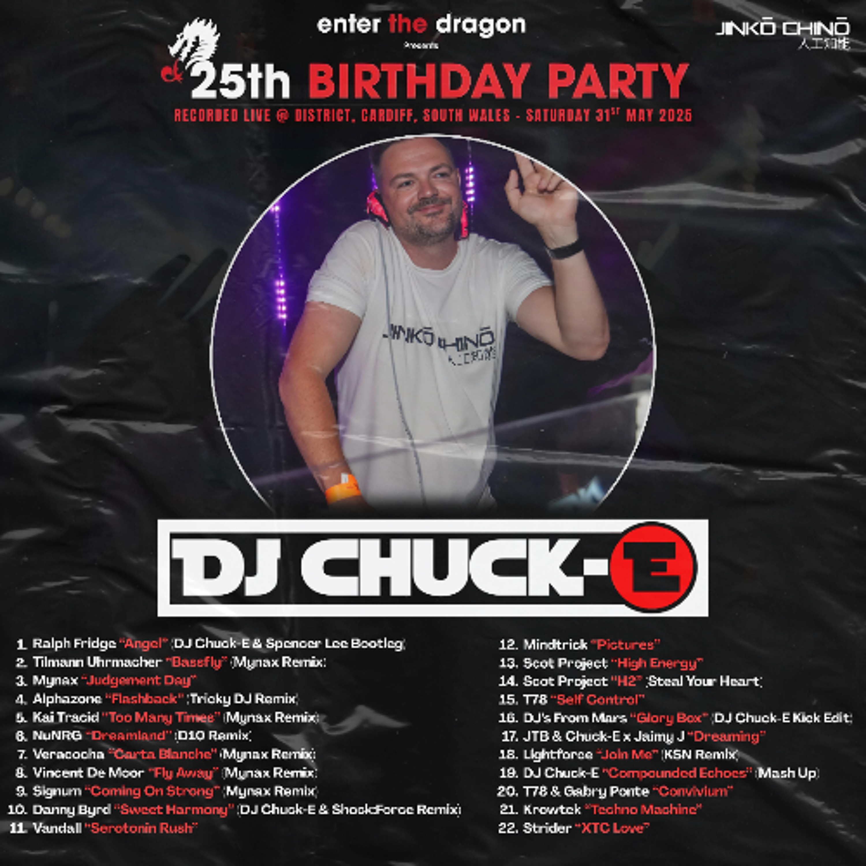 DJ Chuck-E Live @ Enter the Dragon 25th B'day feat Ferry Cortsen, District, Cardiff, 31st May 2025 episode artwork