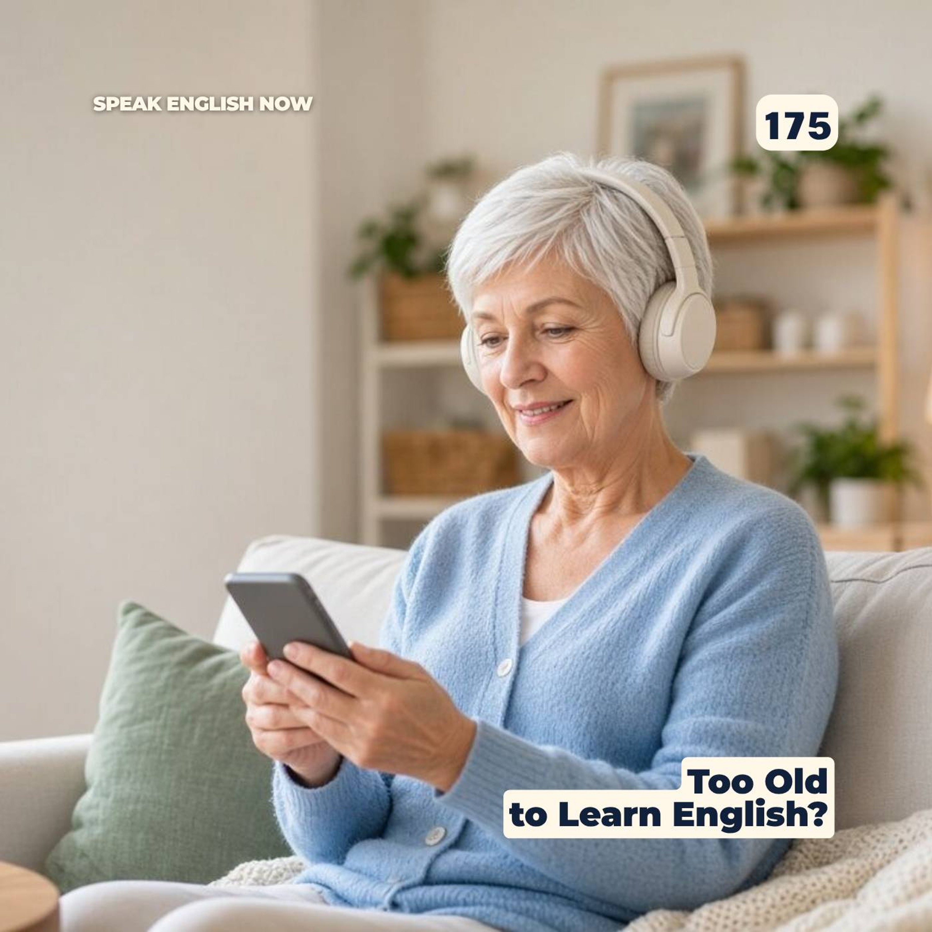 #175 Are you too old to learn English? episode artwork