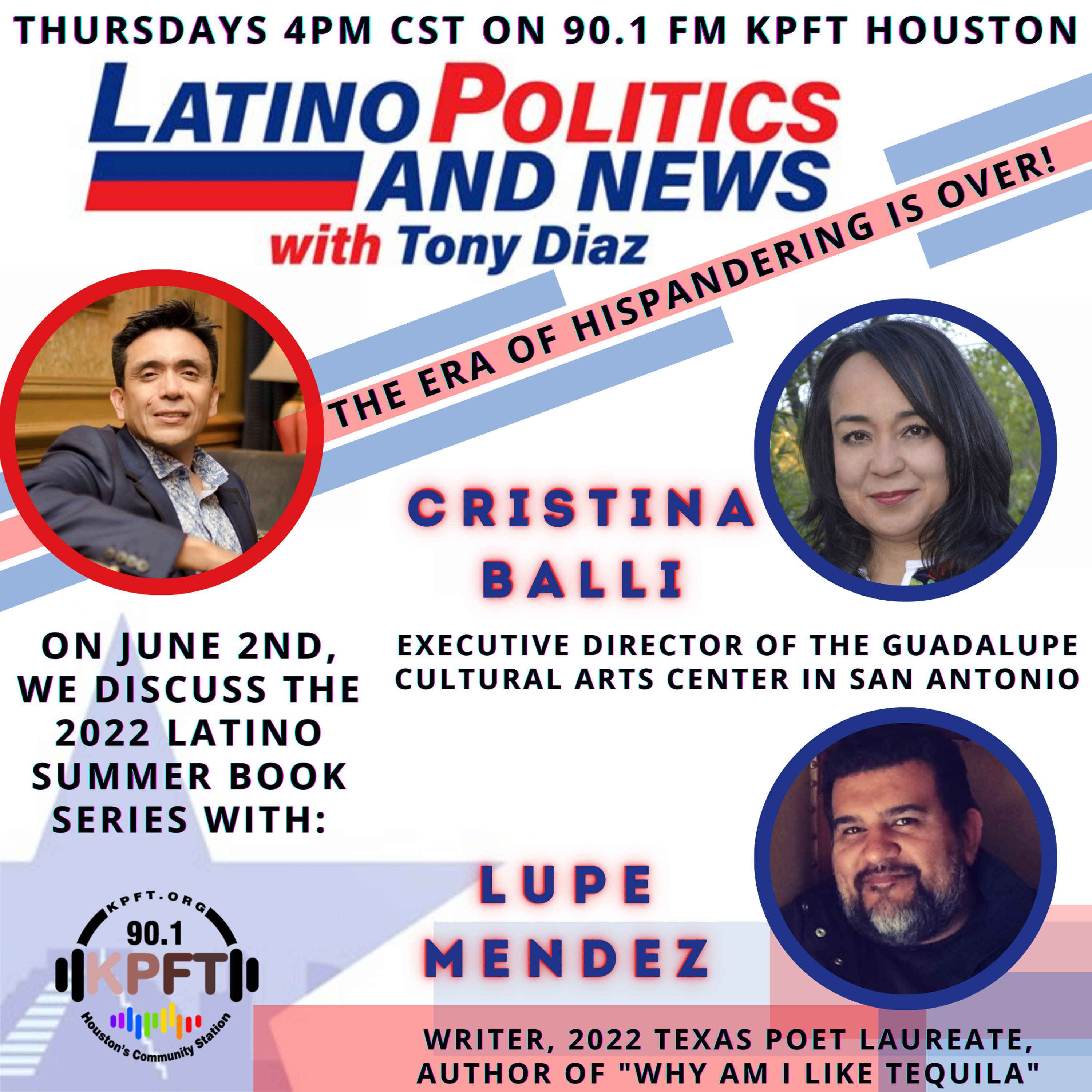 Nuestra Palabra: Latino Writers Have Their Say w/ Tony Diaz