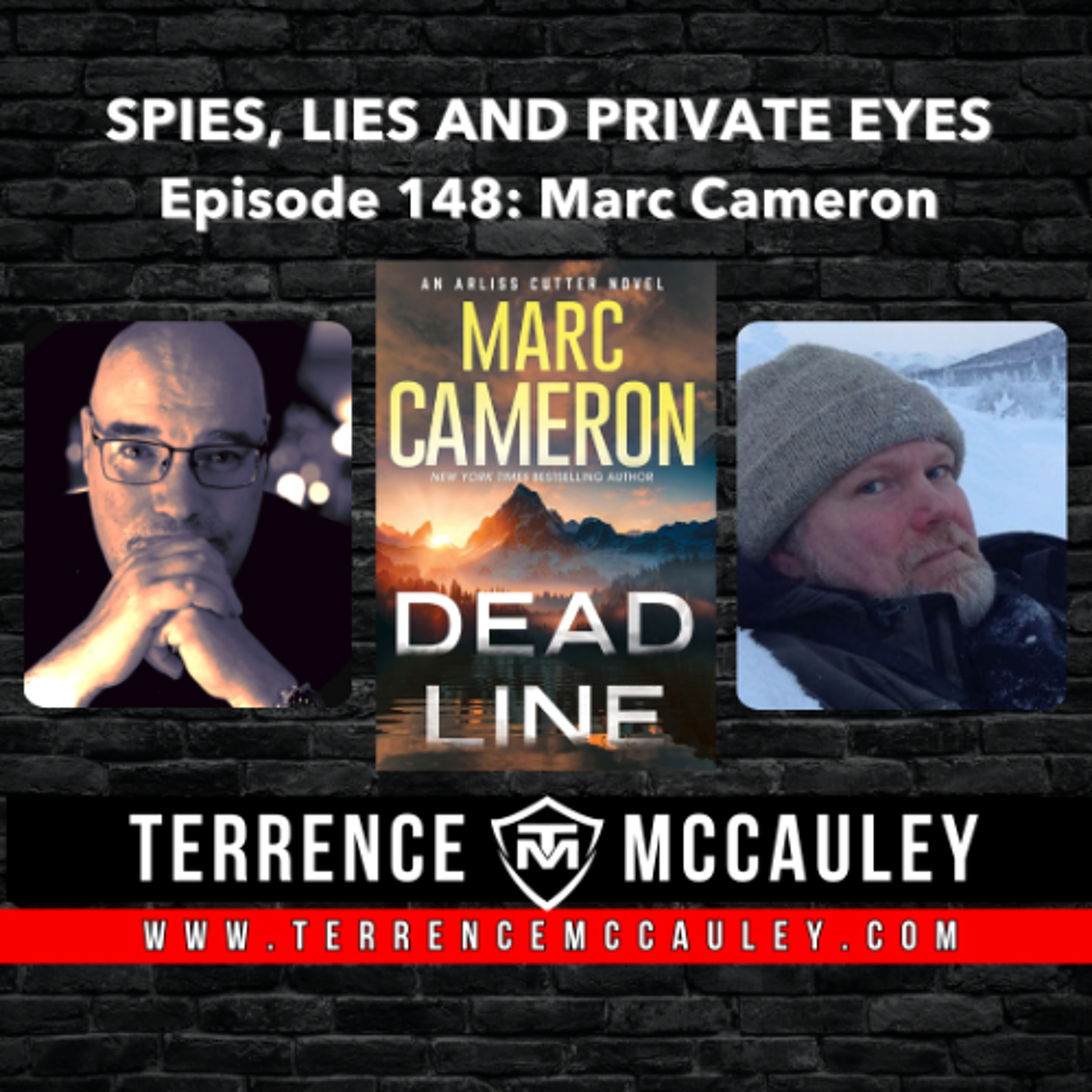 Marc Cameron: US Marshal Arliss Cutter faces the Alaskan wilderness in DEAD LINE episode artwork