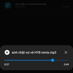 Chúc Mừng Sinh Nhật Remix Melody ( TANG EM DUNGBE) Producer HYB
