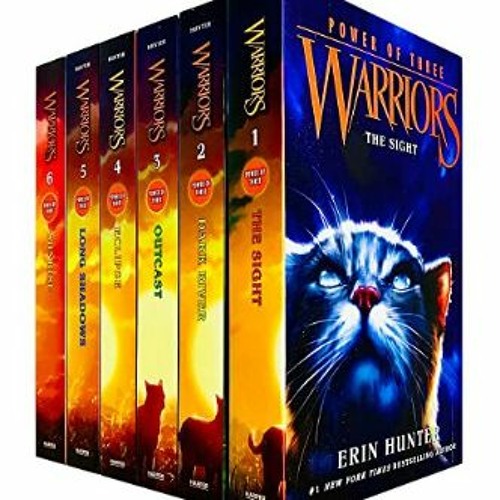 Warriors Series 3 Power of Three - 6 Collection Set By Erin Hunter