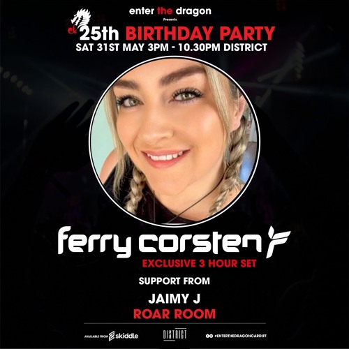Enter the Dragon 25th Birthday Party @ District Cardiff 31.05.2025