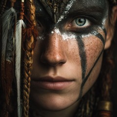 Cyberpunk Warriors of Digital Light