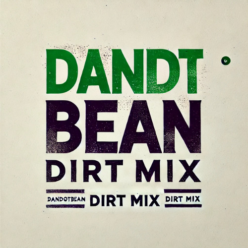 DANDOTBEAN Dirt Mix for DBMMixingLabel