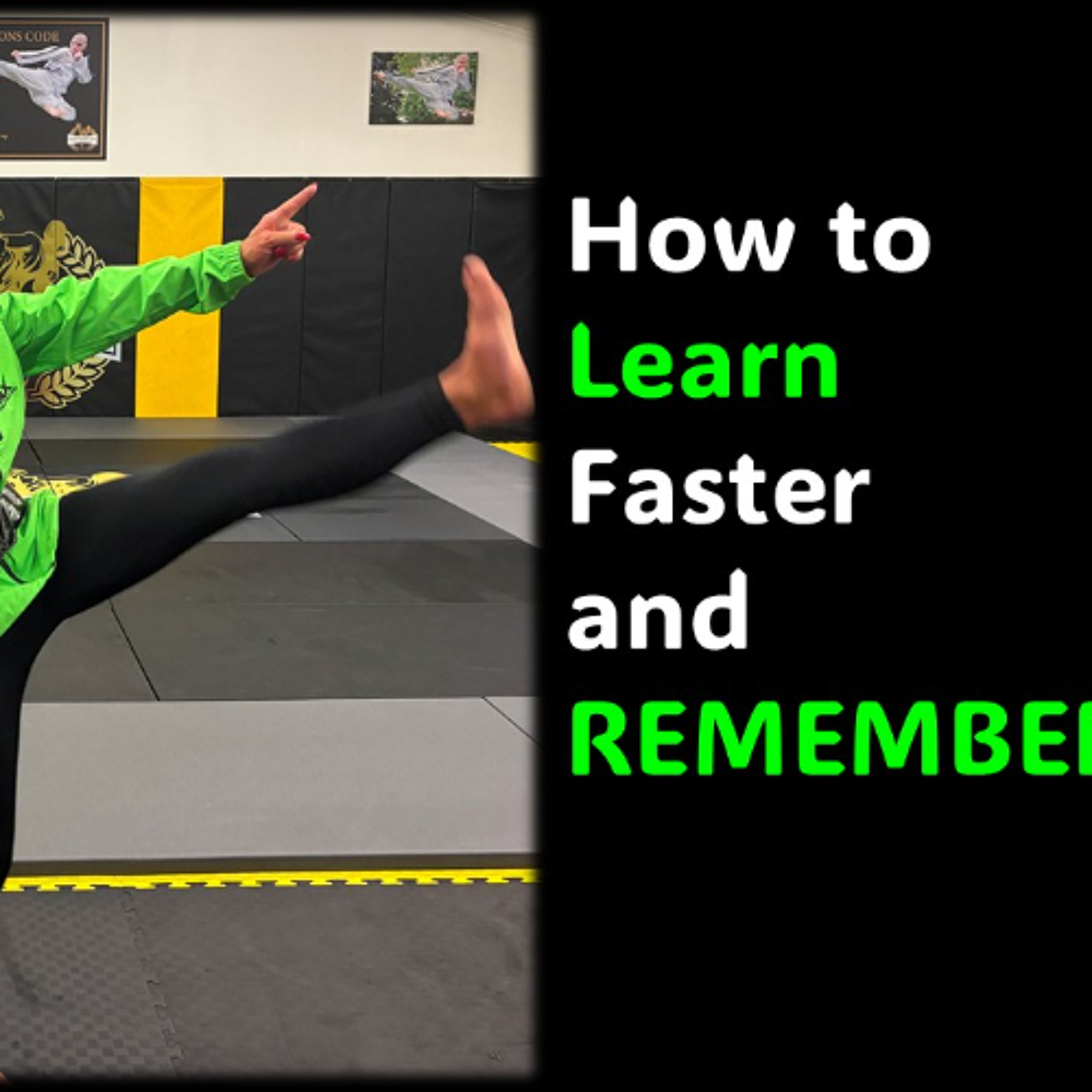 How to Learn Faster and Remember