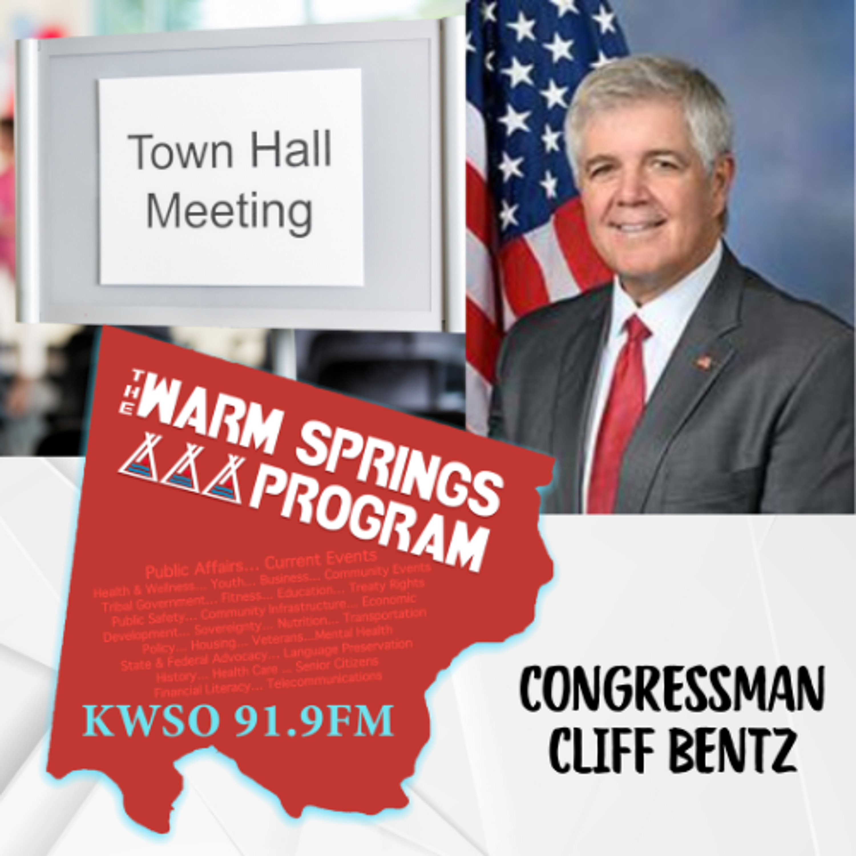 Cliff Bentz Virtual Town Hall - KWSO Warm Springs Program Podcast episode artwork