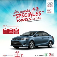 Spot Radio Toyota YARIS SEDAN 2017 VO Amine Miladi