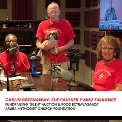 Carlwin Greenaway, Sue Faulker y Mike Faulkner