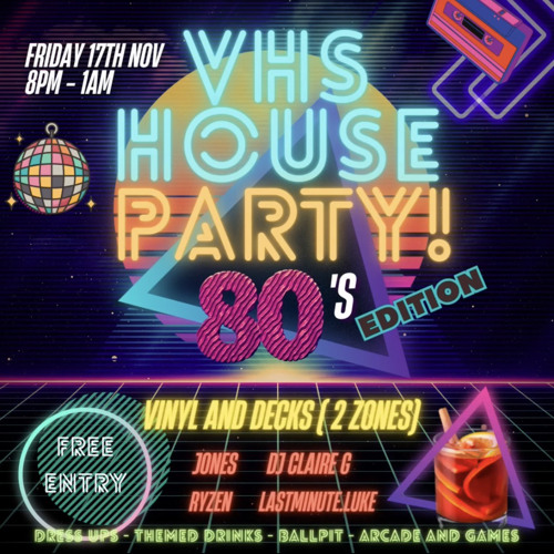 Stream VHS House Party 80s edition vol 2.0 by J_HOUSE Listen online