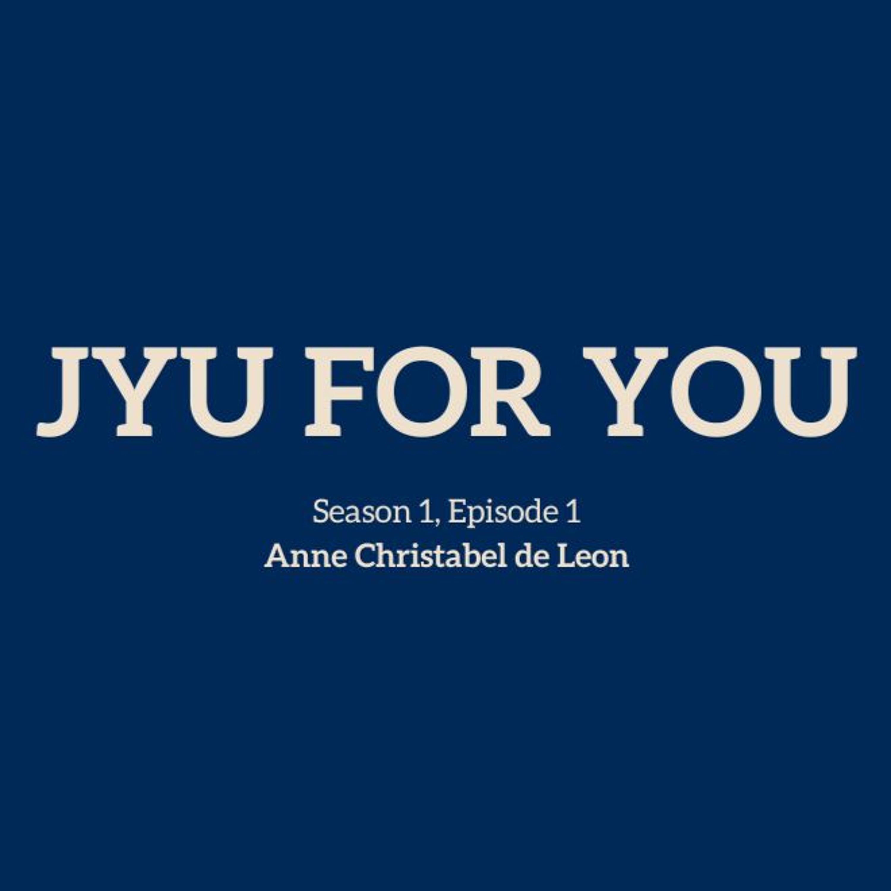 JYU for YOU (S01 E01): From the Philippines to Finland with Bel episode artwork