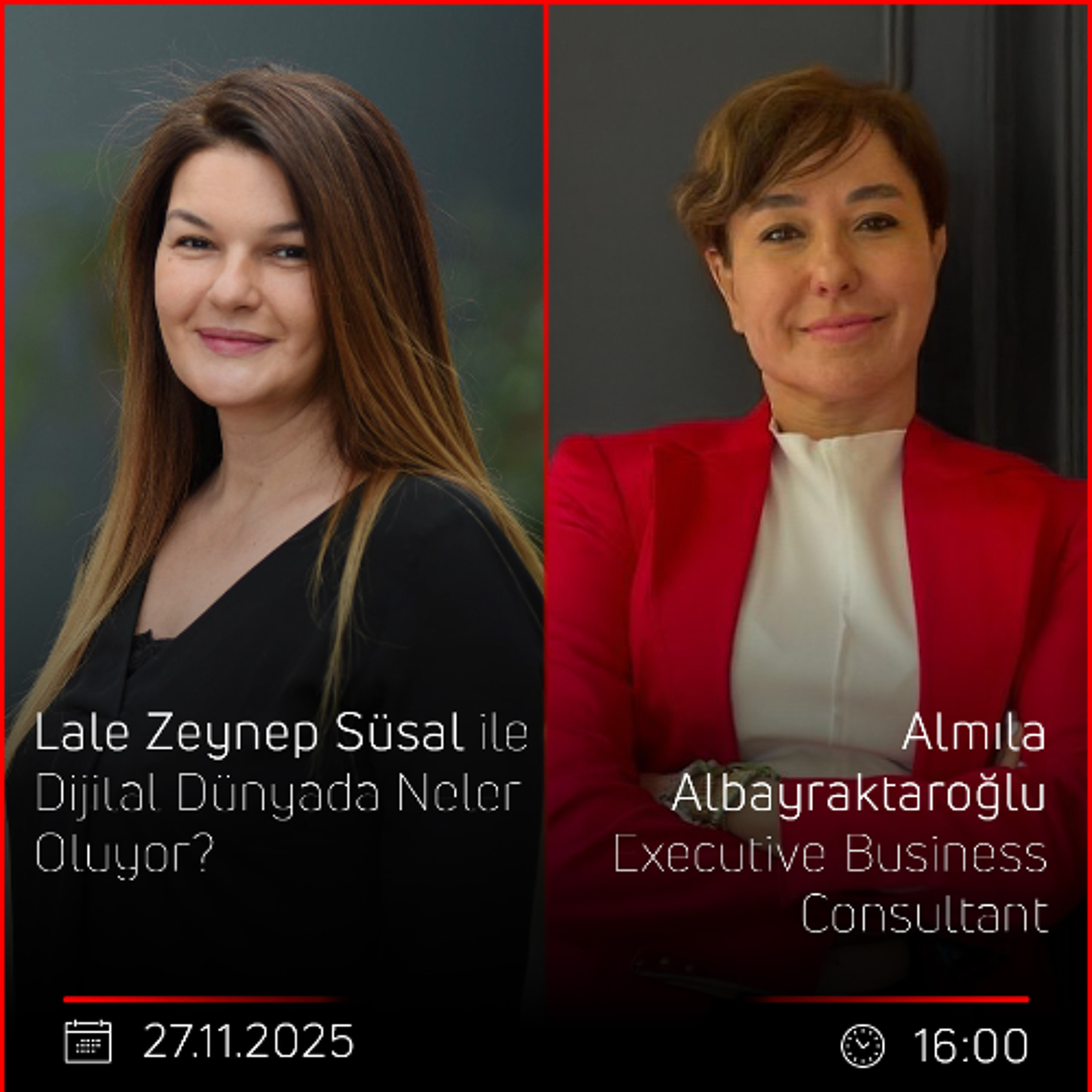 Almıla Albayraktaroğlu - Lale Zeynep Süsal ile Dijital Dünyada Neler Oluyor? episode artwork