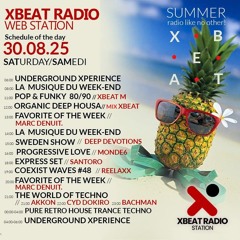 Monde6 - Progressive love @ XBEAT Radio (30.08.2025)