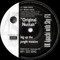 UK Apachi & Shy FX - Original Nuttah [Track A1] [1994] | Rare 90's Jungle Track | Enjoy...
