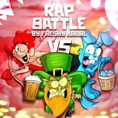 Cupid Vs Leprechaun Vs Easter Bunny - RAP BATTLE! - Ft. The Stupendium, Freeced & Little Flecks