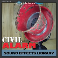 Civil Alarm Sound Library Audio Preview