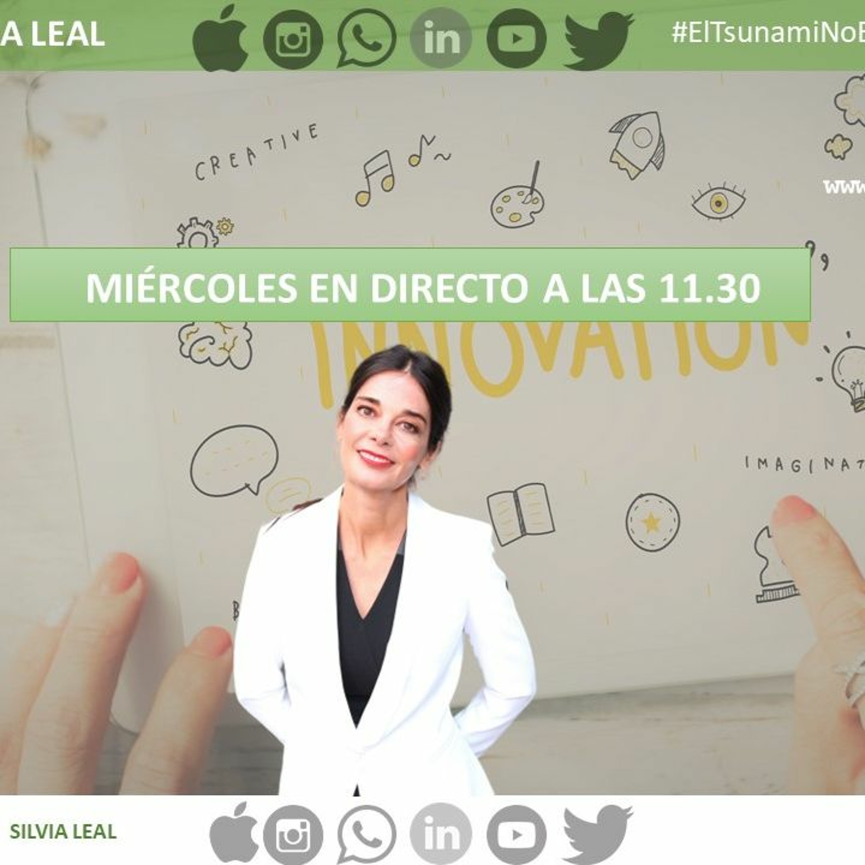 EL TSUNAMI NO EXISTE #16. Con, Silvia Leal. Con José María Navarro, cofundador de Lazzaro. episode artwork