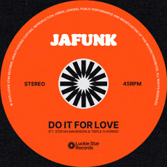 Do It for Love (feat. Stefan Mahendra)