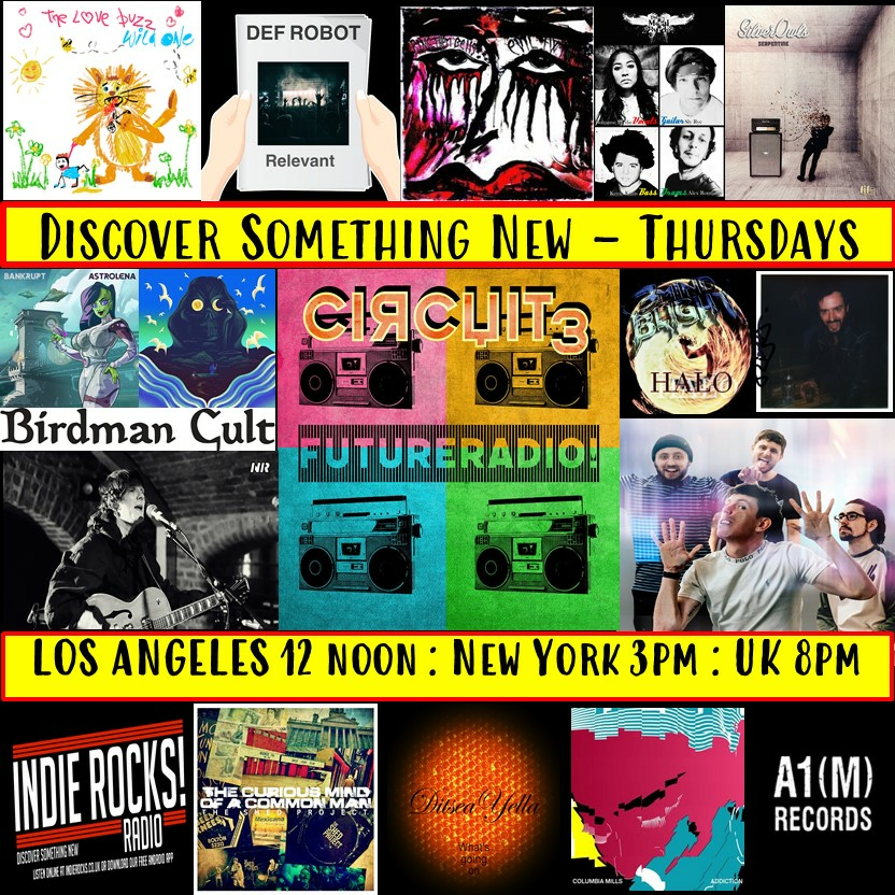 A1M new Music Show - Discover New Music - Indie Rocks Radio
