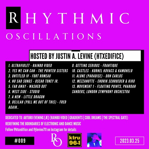 Rhythmic Oscillations 009 (2023.03.25)