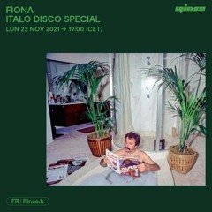 FIONA : Italo Disco special - 22 Novembre 2021