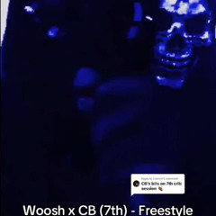 Woosh x CB (7th) - Crib Session Freestyle - Studio version 🎙️🤒