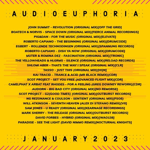 Audio Euphoria January 2023
