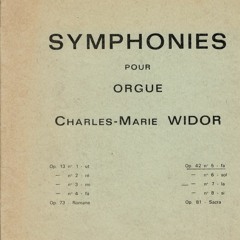 C. M. Widor - Toccata from Symphony No. 5