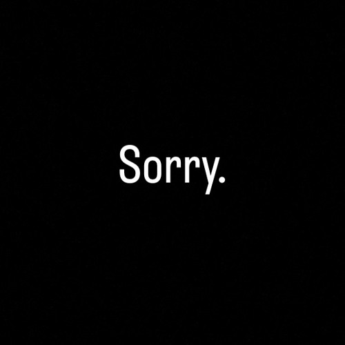 Sorry.