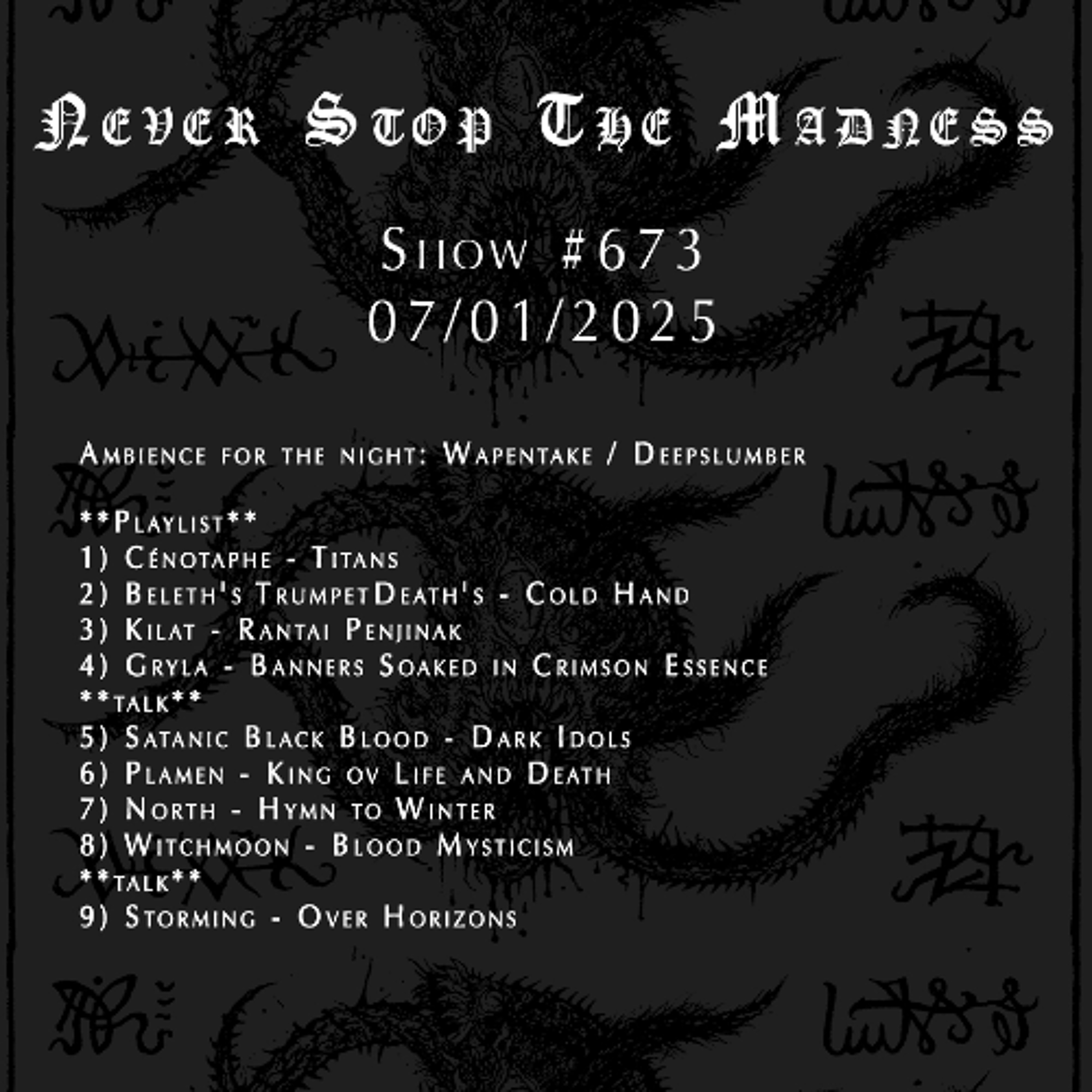 #673 - 07-01-25 #673 - 07-01-25
