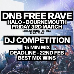 DAZED Halo Free DNB Rave March 3rd - [POV Showcase] DJ Competition Mix