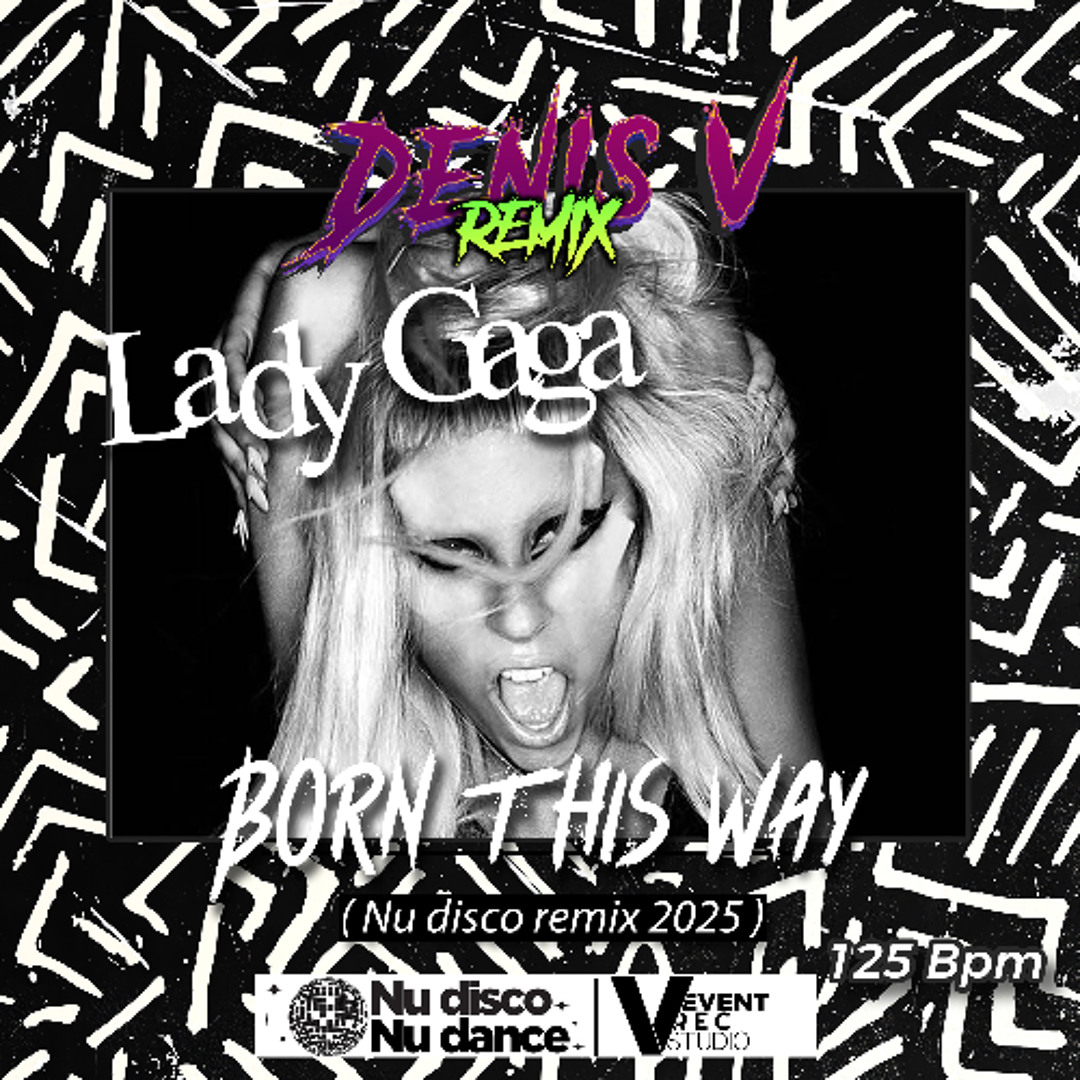Maglietta Ufficiale Lady Gaga – T-Shirt Unisex Born This Way Photo, Cotone Morbido, Taglia M - 2