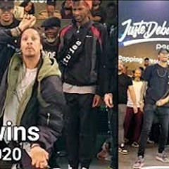 Juste Debout Paris prelims 2020 - Les Twins Laurent judge demo