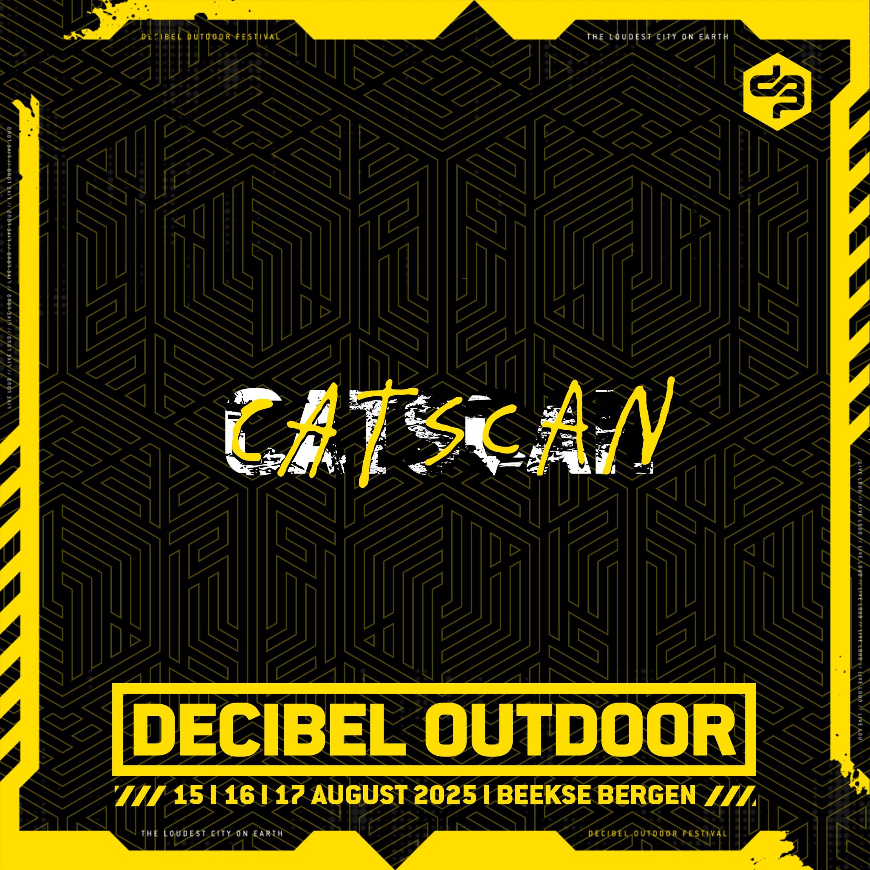 Catscan | Decibel outdoor 2025 | Sunday | Millenium Hardcore episode artwork