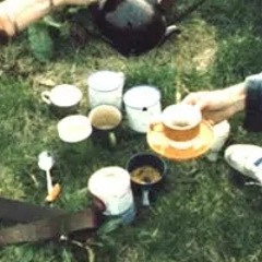 Let your eyes and water to your knees