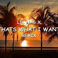 Lil Nas X - THATS WHAT I WANT (Tropical House Remix)