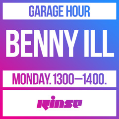 Garage Hour: Benny Ill  - 27 July 2020