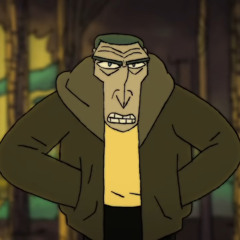 there’s a man in the woods x prowler theme