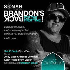 DJ Andy Bacon : Sonar Presents Brandon Block