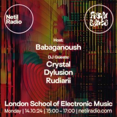 Fresh Beats Radio Show #32 hosted by Babaganoush with Crystal, Dylusion & Rudiarii - Netil Radio