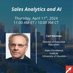 Episode 49: Sales Analytics and AI