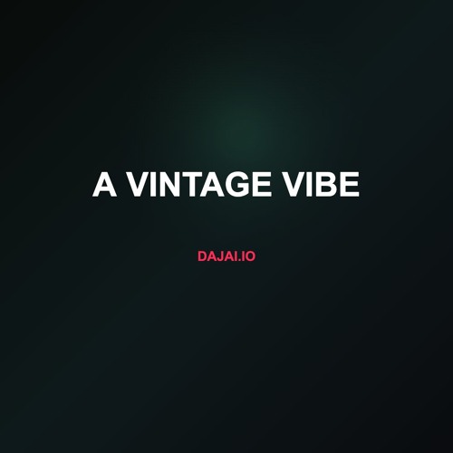 A Vintage Vibe