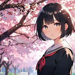 桜舞う空へ