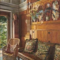 Anna Alma-Tadema, "The Garden Studio"