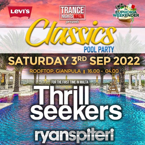 Kriess Guyte @ Euphoria Weekender Pool Party Rooftop Gianpula Malta 04.09.2022