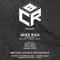 Warm Up for Mike Rish @ Basinghouse London (29/10/22)