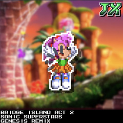 [16-Bit;Genesis]Bridge Island Act 2 - Sonic Superstars